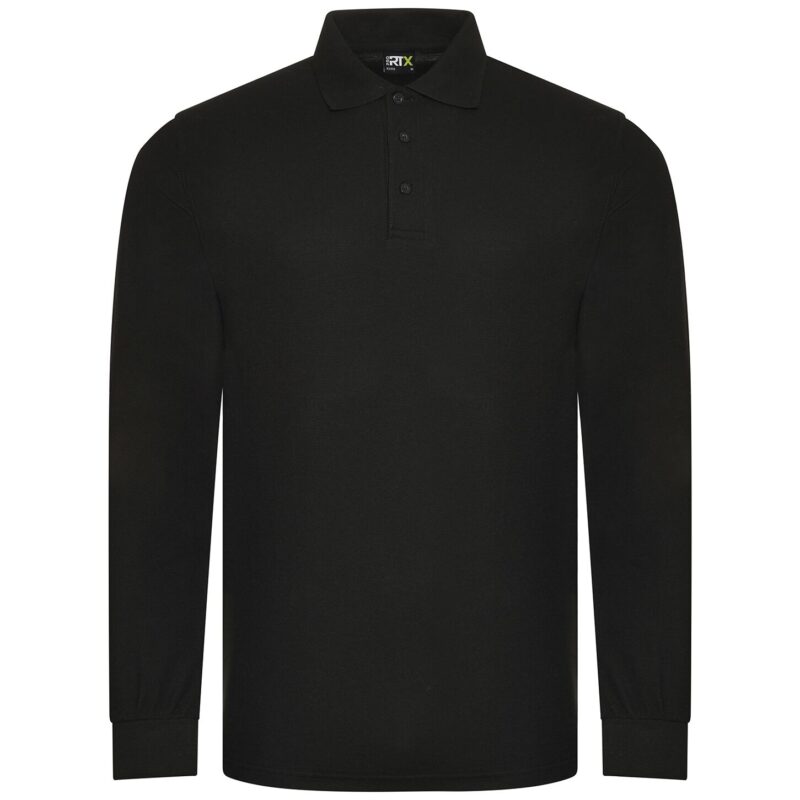 Pro RTX Pro Long Sleeve Pique Polo Shirt