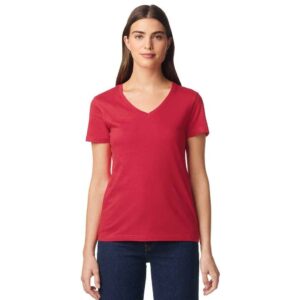 Gildan Ladies SoftStyle V Neck T-Shirt