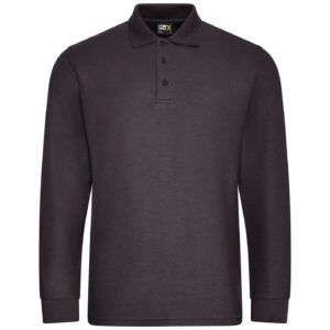Pro RTX Pro Long Sleeve Pique Polo Shirt
