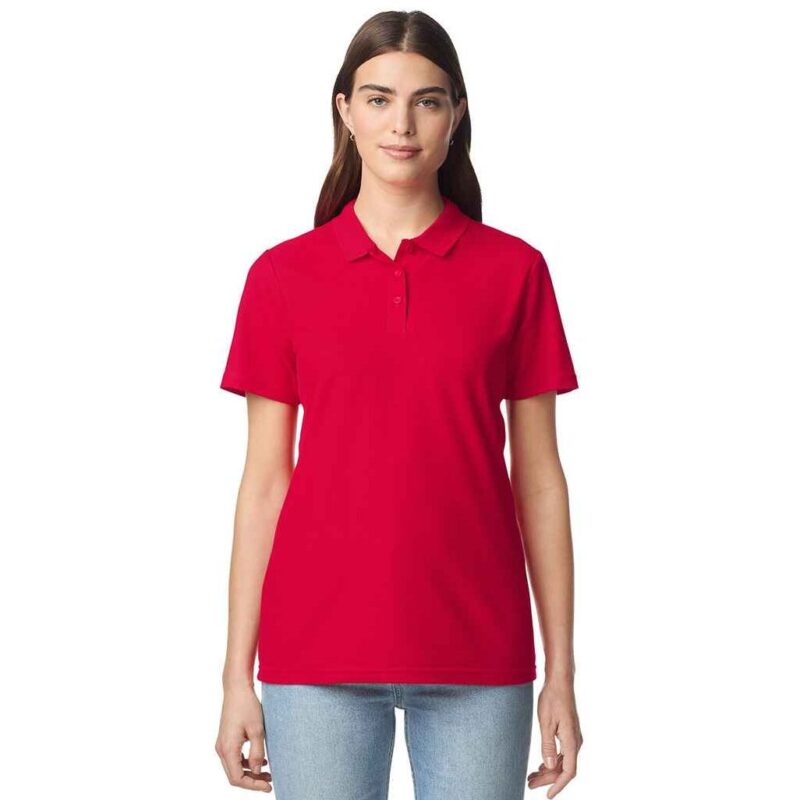 Gildan Ladies SoftStyle Double Pique Polo Shirt