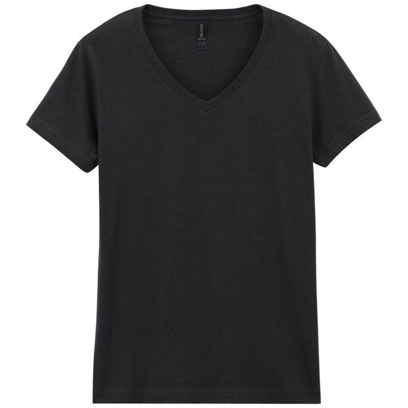 Gildan Ladies SoftStyle V Neck T-Shirt