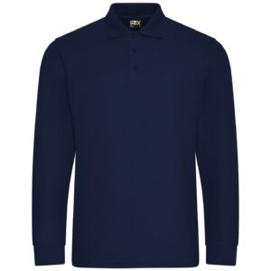 Pro RTX Pro Long Sleeve Pique Polo Shirt