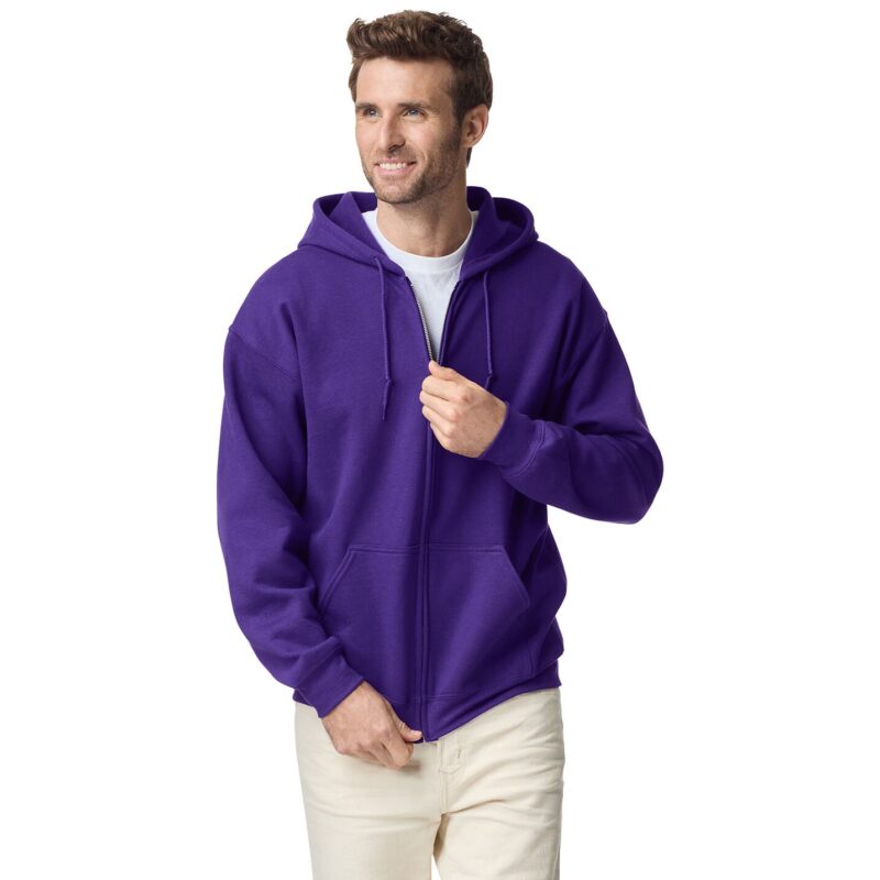 Gildan Heavy Blend Zip Hooded Sweatshirt