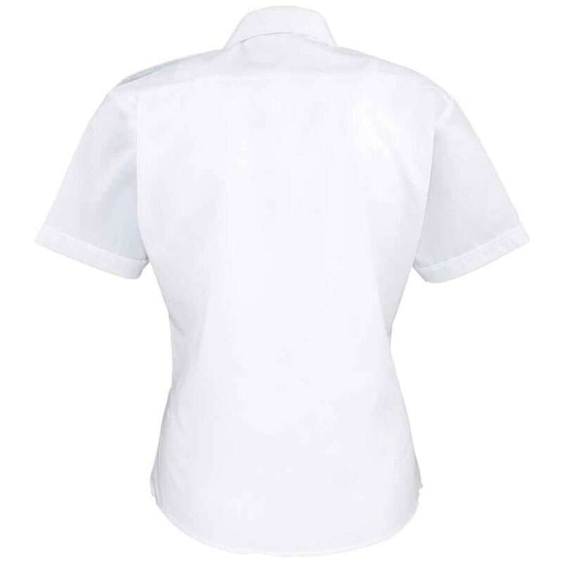Premier Ladies Short Sleeve Pilot Shirt