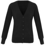 Premier Ladies Essential Acrylic V Neck Cardigan
