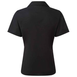 Premier Ladies Short Sleeve Poplin Blouse