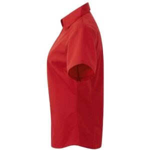 Premier Ladies Short Sleeve Poplin Blouse
