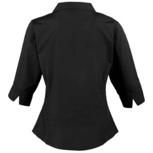 Premier Ladies 3/4 Sleeve Poplin Blouse