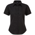 Premier Ladies Short Sleeve Poplin Blouse