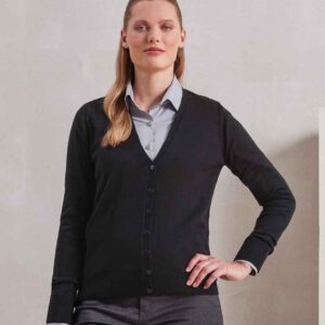 Premier Ladies Essential Acrylic V Neck Cardigan
