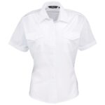 Premier Ladies Short Sleeve Pilot Shirt