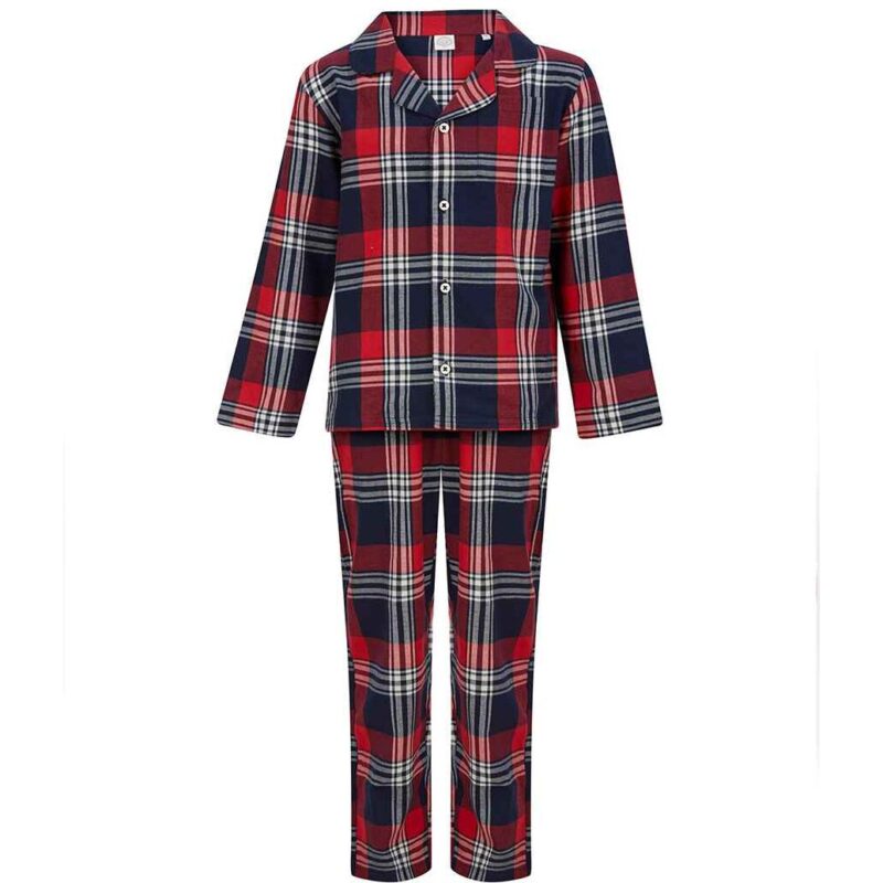 SF Clothing Kids Tartan Lounge Set