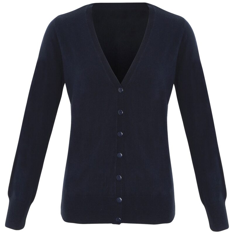 Premier Ladies Essential Acrylic V Neck Cardigan