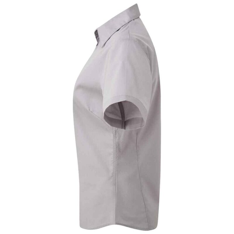 Premier Ladies Short Sleeve Poplin Blouse