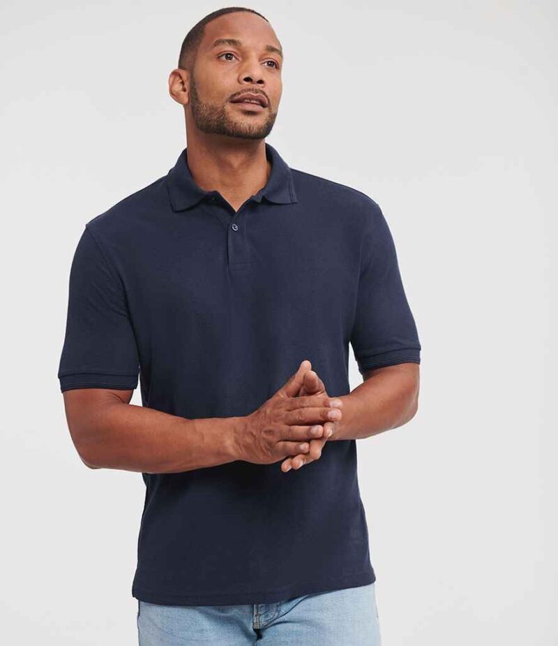 Russell Athletic Hardwearing Poly/Cotton Pique Polo Shirt