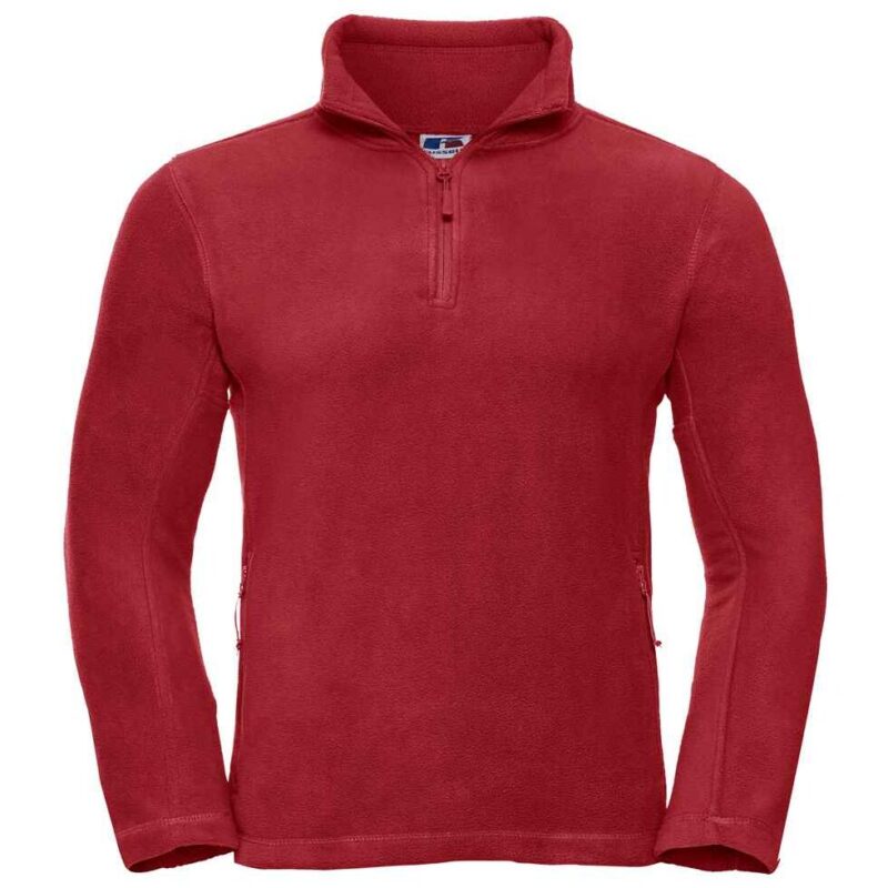 Russell Athletic Zip Neck Outdoor Fleece