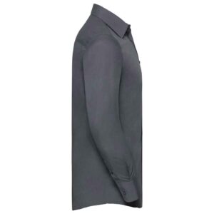 Russell Athletic Collection Long Sleeve Tailored Poplin Shirt