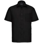 Russell Athletic Collection Short Sleeve Easy Care Poplin Shirt