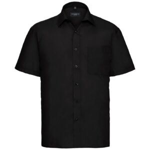 Russell Athletic Collection Short Sleeve Easy Care Poplin Shirt