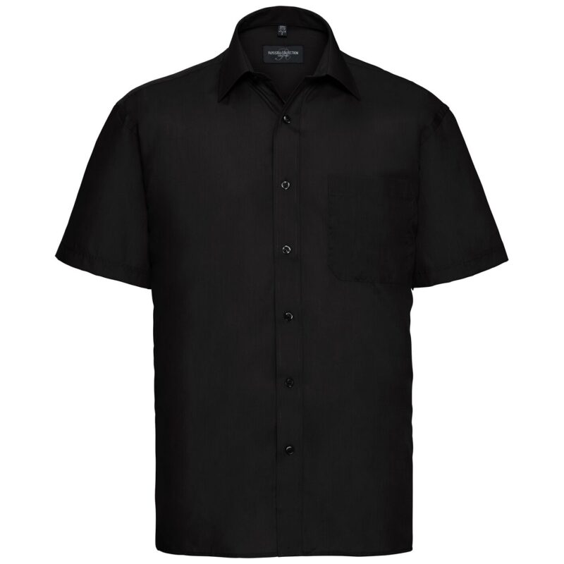 Russell Athletic Collection Short Sleeve Easy Care Poplin Shirt