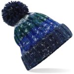 Beechfield Corkscrew Pom Pom Beanie