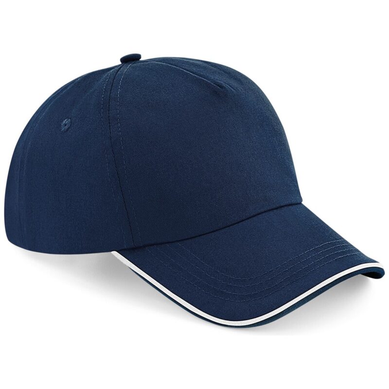 Beechfield Authentic Piped 5 Panel Cap