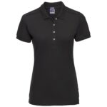 Russell Athletic Ladies Stretch Pique Polo Shirt