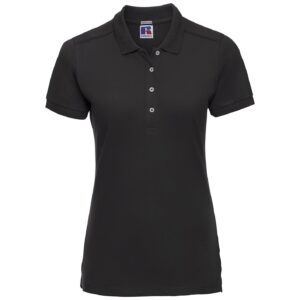 Russell Athletic Ladies Stretch Pique Polo Shirt