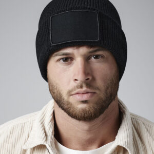 Beechfield Removable Patch Thinsulate Beanie