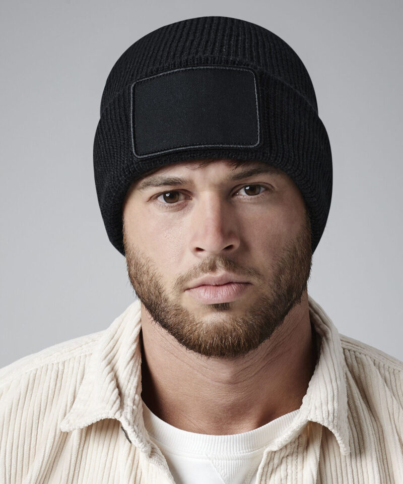 Beechfield Removable Patch Thinsulate Beanie
