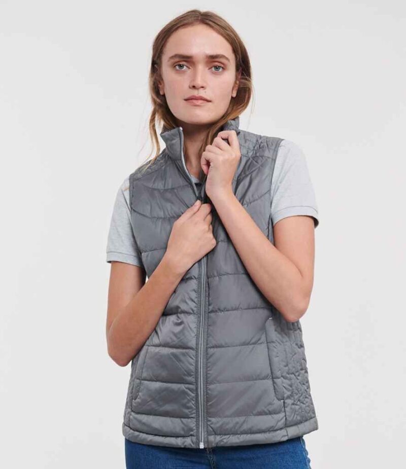 Russell Athletic Ladies Nano Padded Bodywarmer