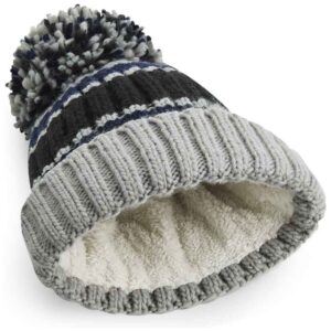 Beechfield Hygge Striped Beanie
