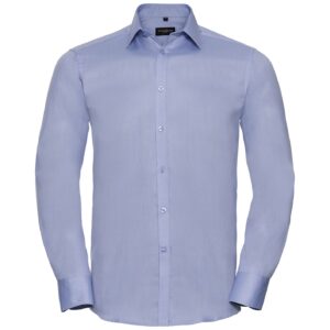 Russell Athletic Collection Long Sleeve Herringbone Shirt