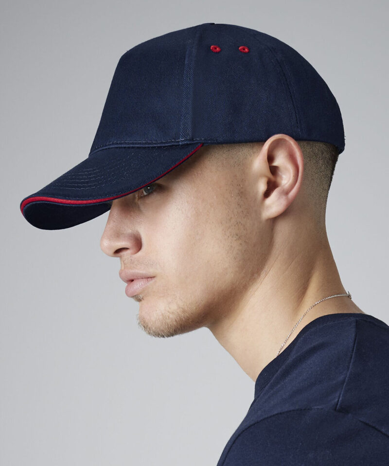 Beechfield Ultimate 5 Panel Cap with Sandwich Peak