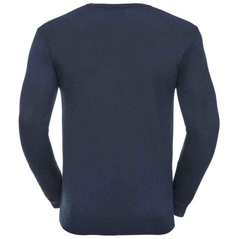 Russell Athletic Collection Cotton Acrylic V Neck Sweater