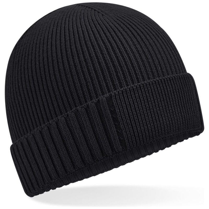 Beechfield Organic Cotton Engineered Patch Beanie