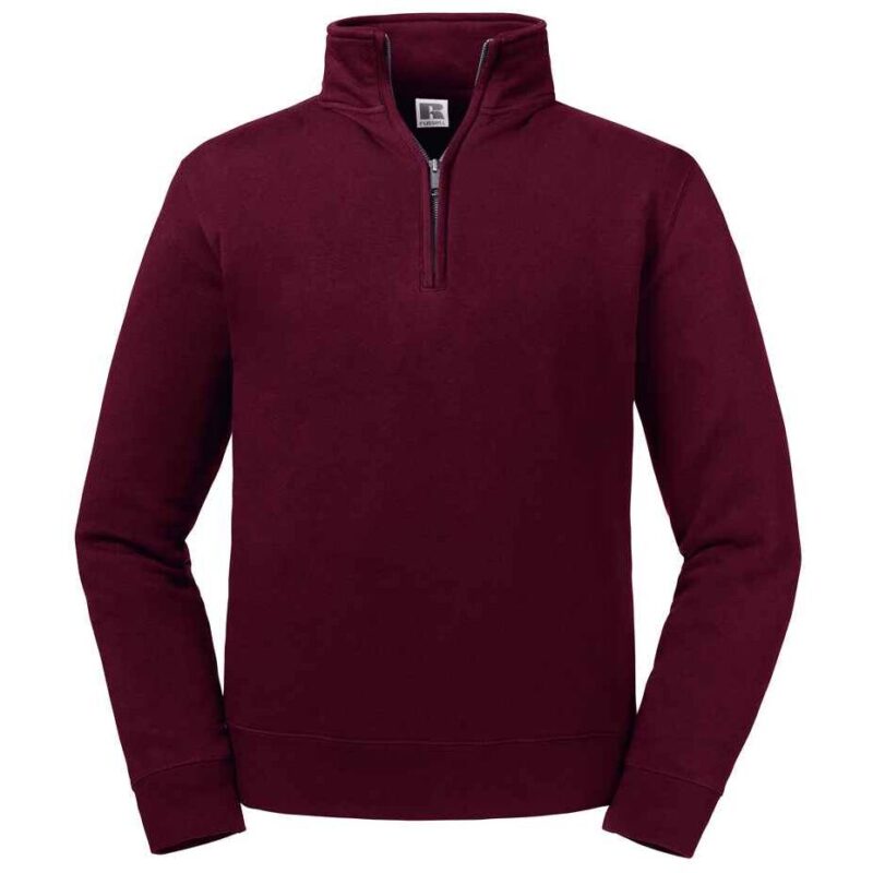 Russell Athletic Authentic Zip Neck Sweatshirt