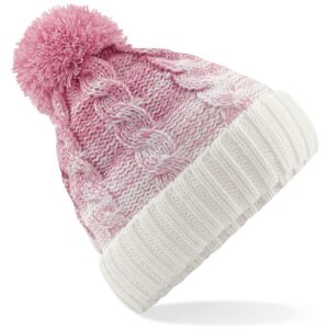 Beechfield Ombre Pom Pom Beanie