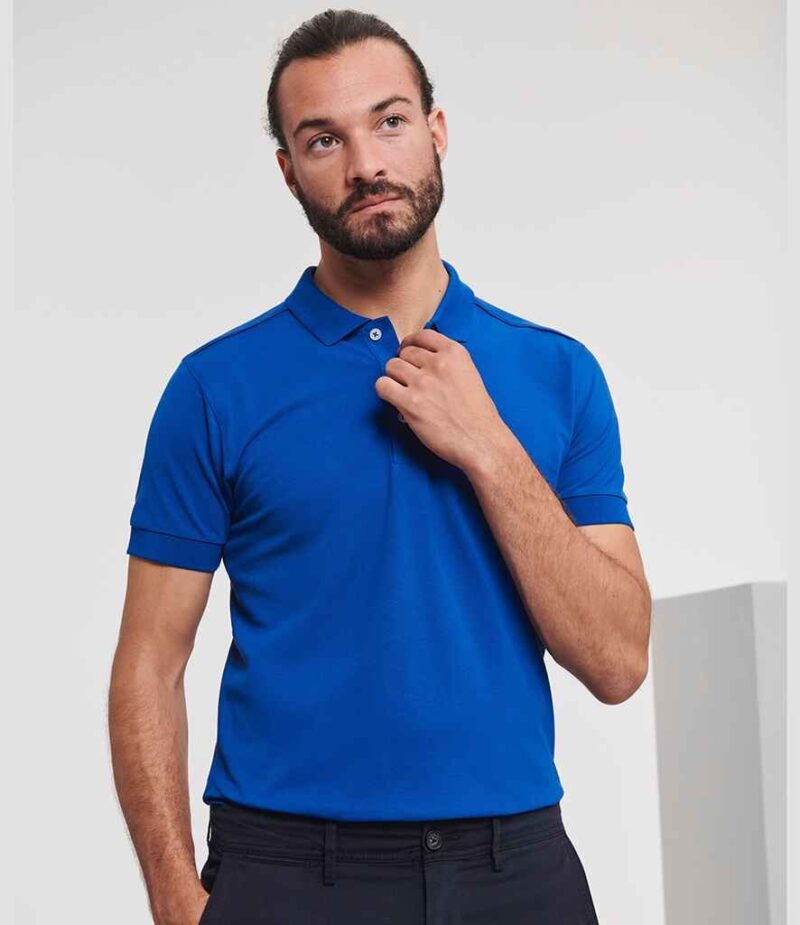 Russell Athletic Stretch Pique Polo Shirt