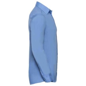 Russell Athletic Collection Long Sleeve Tailored Poplin Shirt