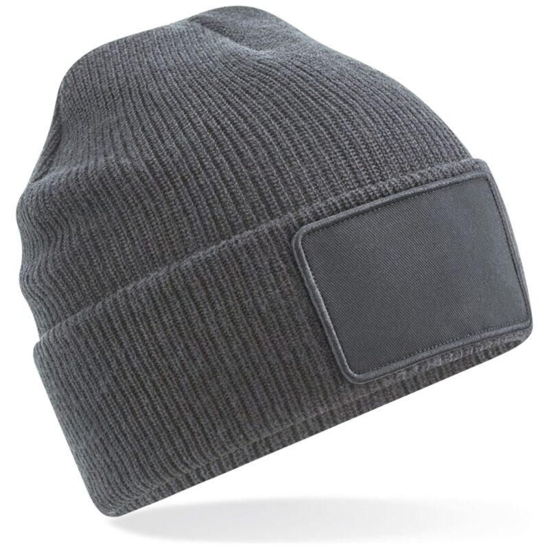 Beechfield Removable Patch Thinsulate Beanie