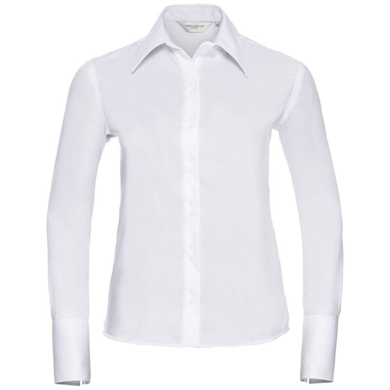 Russell Athletic Collection Ladies Long Sleeve Ultimate Non-Iron Shirt