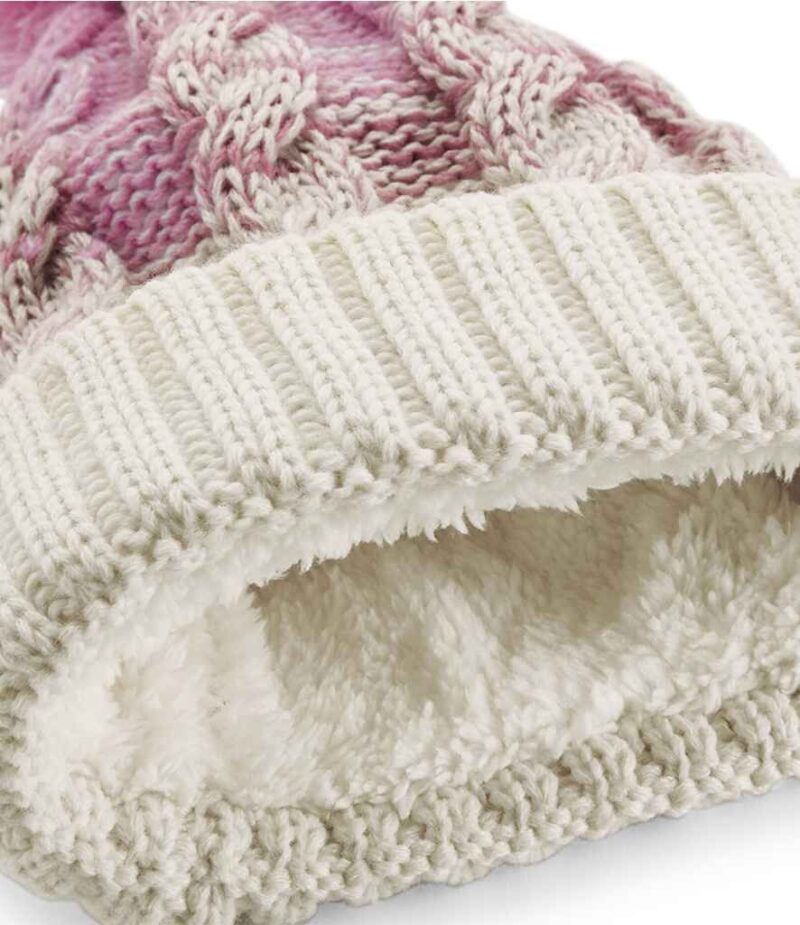 Beechfield Ombre Pom Pom Beanie