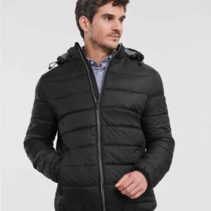 Russell Athletic Hooded Nano Padded Jacket