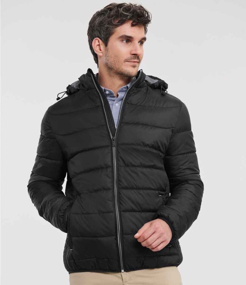 Russell Athletic Hooded Nano Padded Jacket
