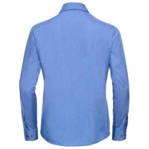 Russell Athletic Collection Ladies Long Sleeve Easy Care Poplin Shirt