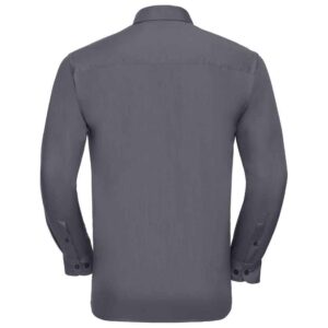 Russell Athletic Collection Long Sleeve Easy Care Poplin Shirt
