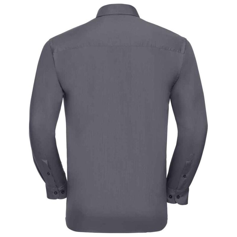 Russell Athletic Collection Long Sleeve Easy Care Poplin Shirt