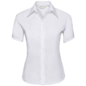 Russell Athletic Collection Ladies Short Sleeve Ultimate Non-Iron Shirt