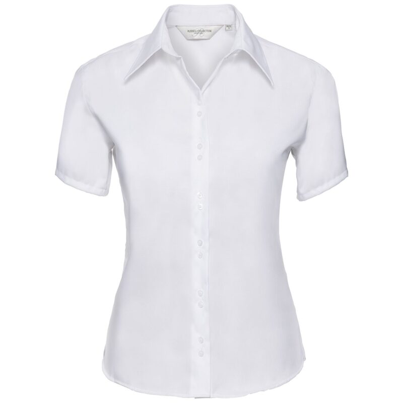 Russell Athletic Collection Ladies Short Sleeve Ultimate Non-Iron Shirt